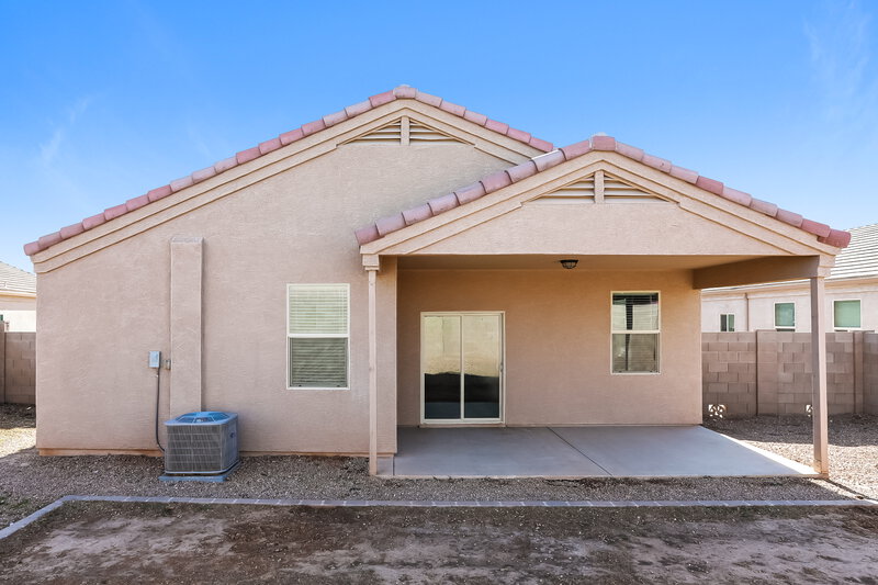 1,770/Mo, 5032 E Black Opal Ln San Tan Valley, AZ 85143 Rear View