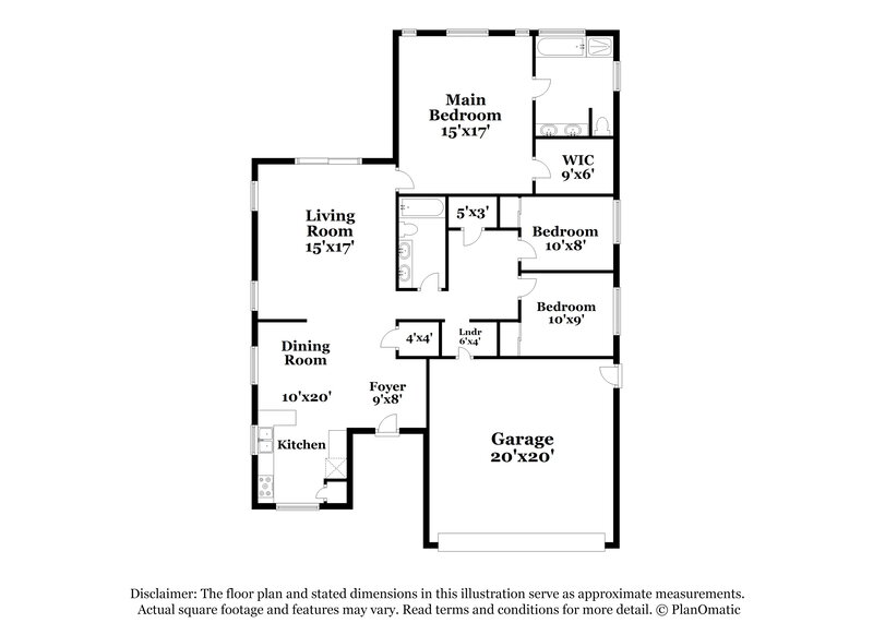 2,260/Mo, 3049 S Sailors Way Gilbert, AZ 85295 Floorplan View