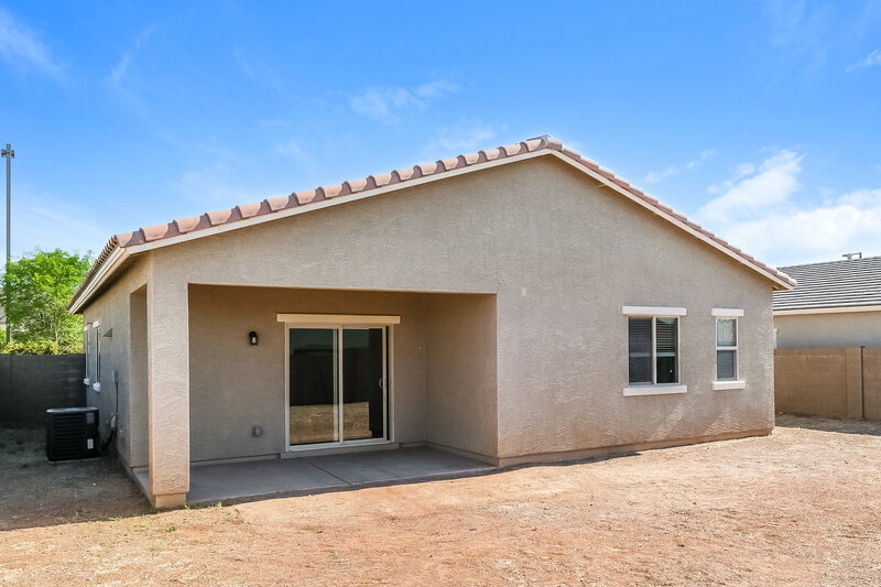 1,815/Mo, 21221 W Hubbell St Buckeye, AZ 85396 Rear View