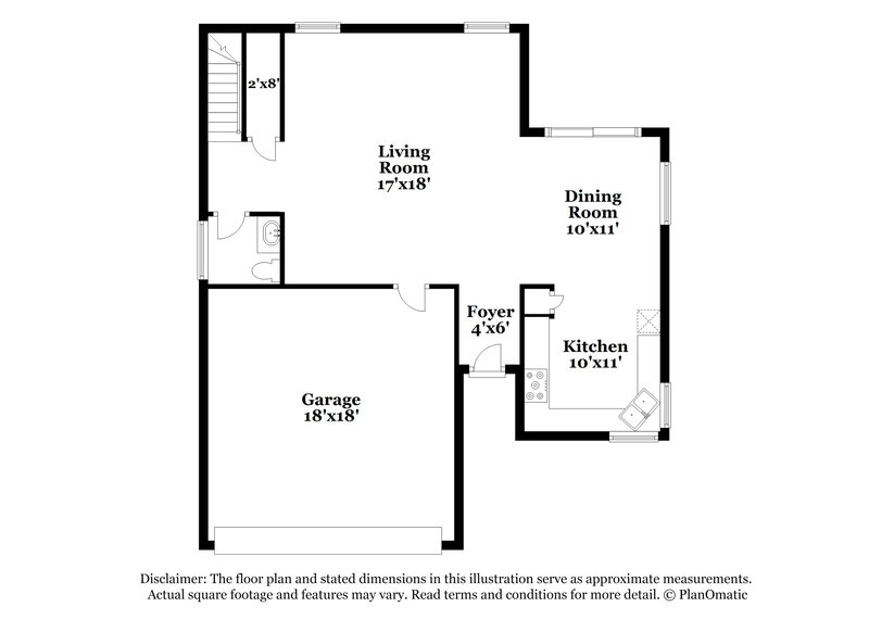 2,000/Mo, 326 N 103rd Pl Apache Junction, AZ 85120 Floorplan View