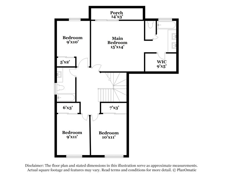 2,295/Mo, 23764 W Pecan Rd Buckeye, AZ 85326 Floor Plan View 2