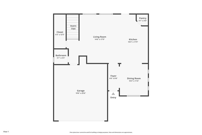 2,480/Mo, 11162 E Stearn Ave Mesa, AZ 85212 Floor Plan View