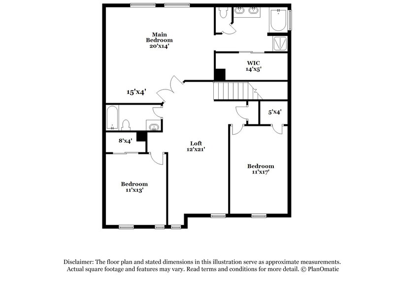 2,075/Mo, 16043 N 168th Ave Surprise, AZ 85388 Floor Plan View 2