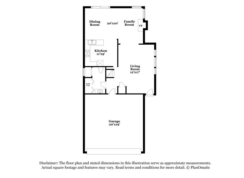 2,255/Mo, 250 W Juniper Ave Unit 71 Gilbert, AZ 85233 Floor Plan View