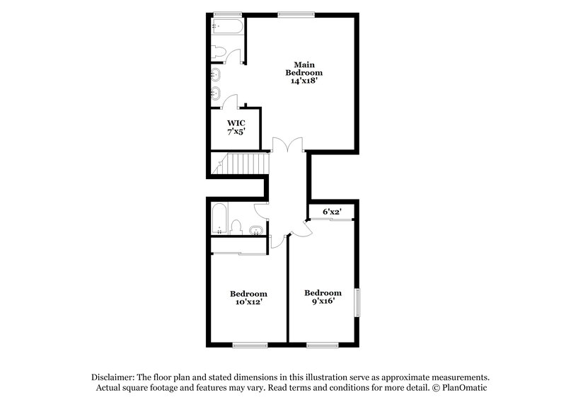 2,255/Mo, 250 W Juniper Ave Unit 71 Gilbert, AZ 85233 Floor Plan View 2