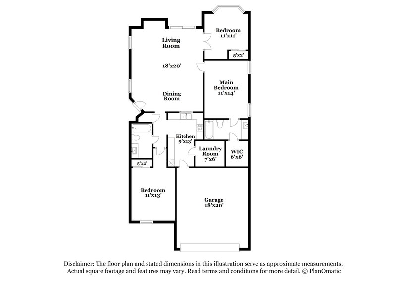 2,130/Mo, 9517 E Naranja Ave Mesa, AZ 85209 Floor Plan View