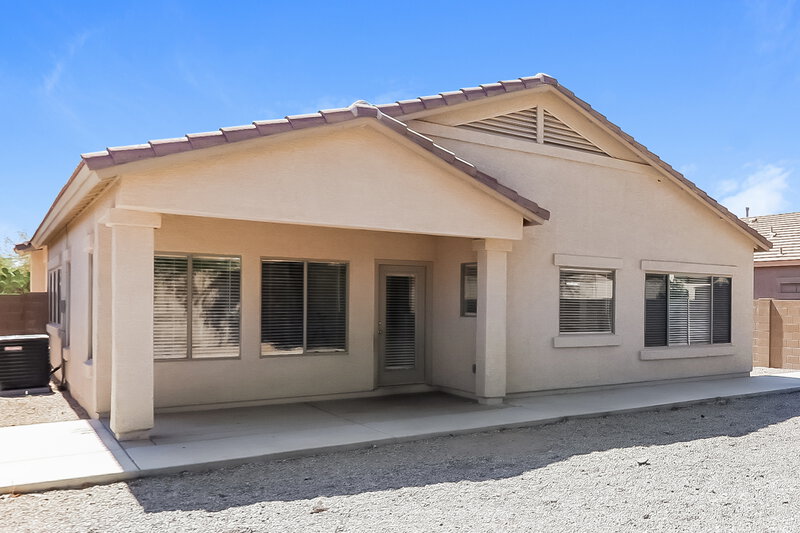 1,950/Mo, 16862 W Post Dr Surprise, AZ 85388 Rear View