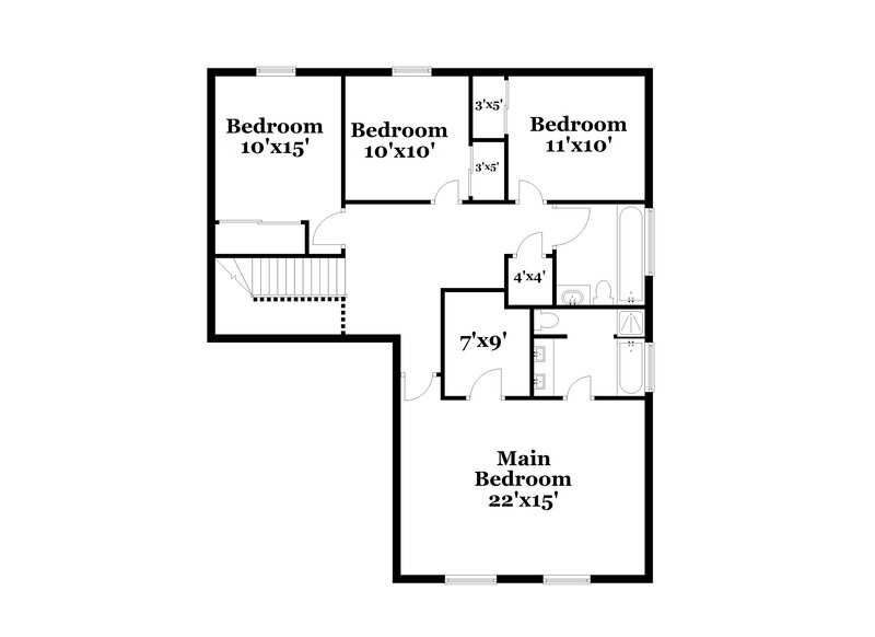 2,465/Mo, 3202 S Justin Dr Tolleson, AZ 85353 Floor Plan View 2