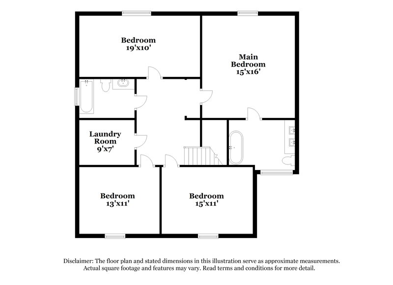 2,115/Mo, 4125 W Park St Phoenix, AZ 85041 Floor Plan View 2