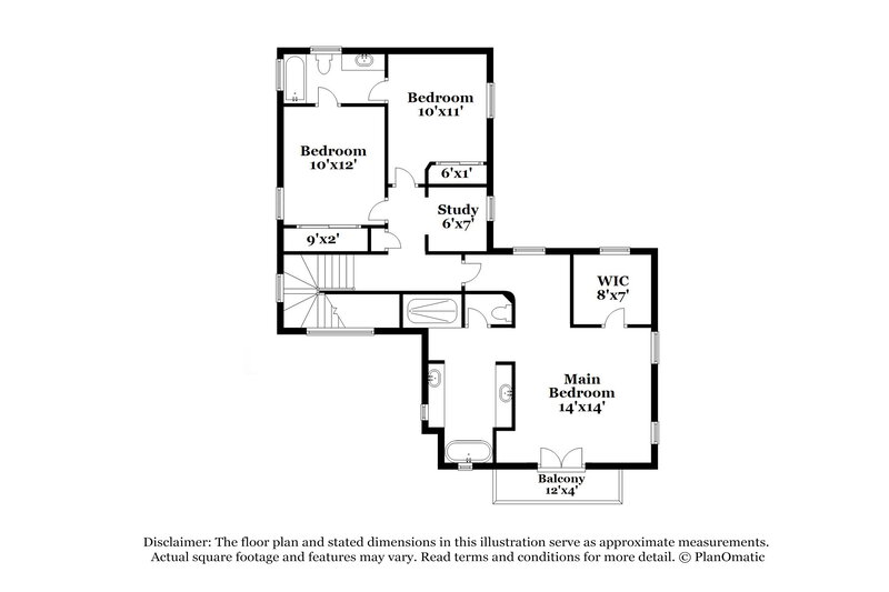 2,535/Mo, 2319 W Jake Hvn Phoenix, AZ 85085 Floorplan View 2