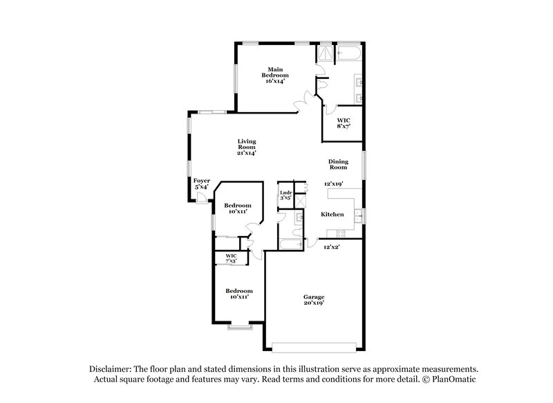 2,310/Mo, 2911 S 98th St Mesa, AZ 85212 Floorplan View
