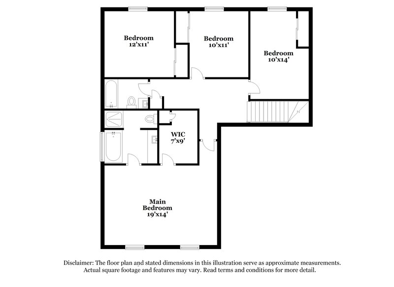 2,275/Mo, 3249 W Pecan Rd Phoenix, AZ 85041 Floor Plan View