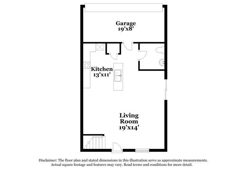 1,960/Mo, 3622 S 58th Dr Phoenix, AZ 85043 Floor Plan View 2