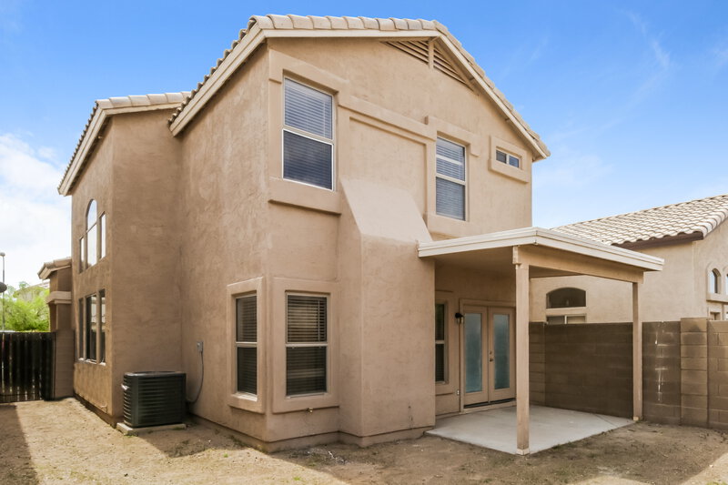 2,510/Mo, 7206 E Kael St Mesa, AZ 85207 Rear View