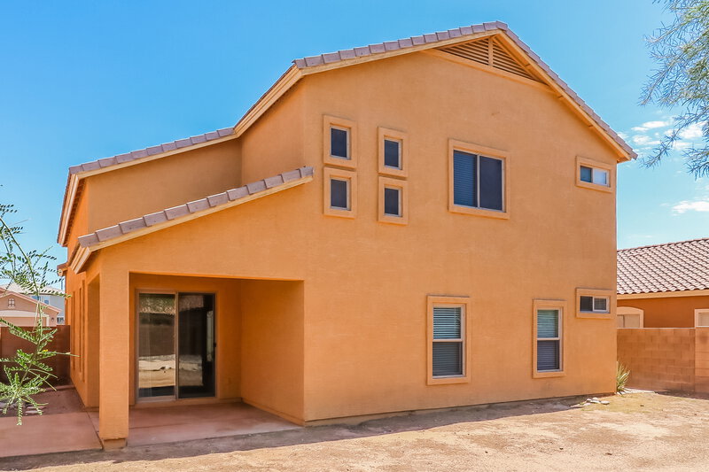 2,385/Mo, 6512 S 49th Dr Laveen, AZ 85339 Rear View