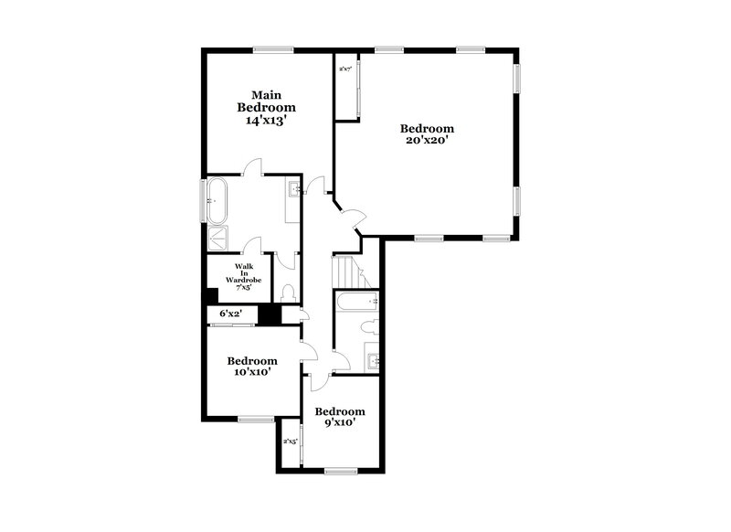 1,845/Mo, 969 W Fruit Tree Ln San Tan Valley, AZ 85143 Floor Plan View 2