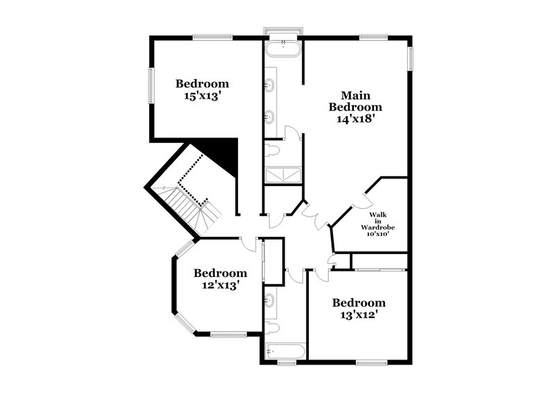 3,060/Mo, 802 W Sun Coast Dr Gilbert, AZ 85233 Floor Plan View