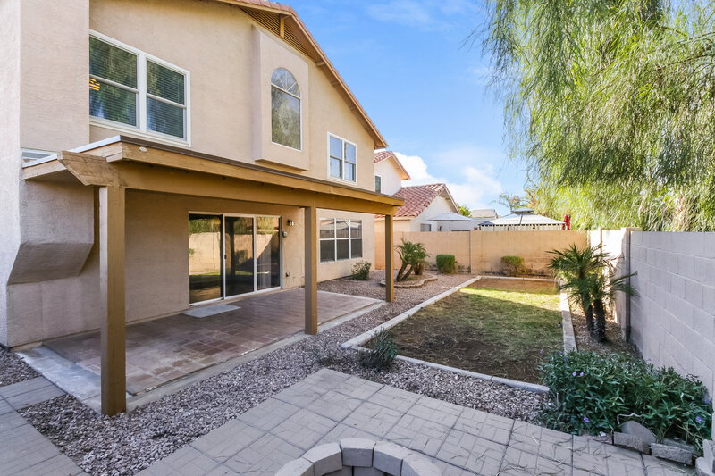 3,060/Mo, 802 W Sun Coast Dr Gilbert, AZ 85233 Rear View