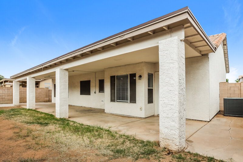 2,315/Mo, 1563 E Scott Ave Gilbert, AZ 85234 Rear View