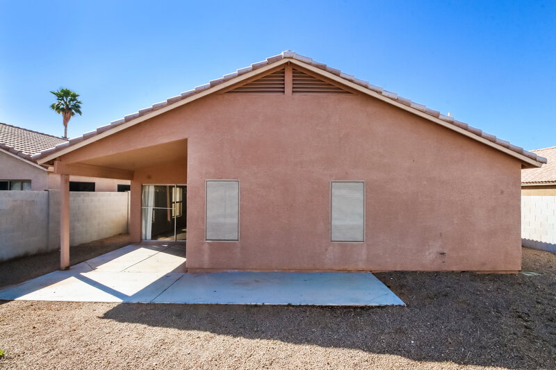 2,235/Mo, 11328 E Caballero St Mesa, AZ 85207 Rear View