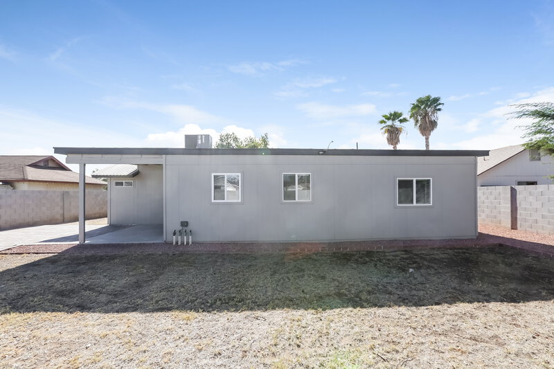 2,785/Mo, 2648 E Covina St Mesa, AZ 85213 Rear View