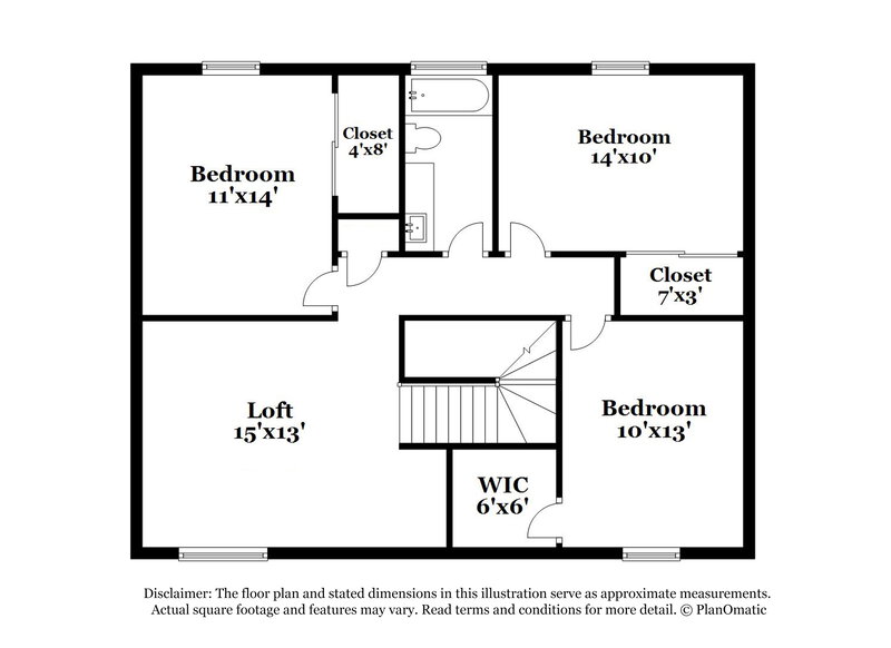 2,385/Mo, 5438 W Maldonado Rd Phoenix, AZ 85339 Floor Plan View 2