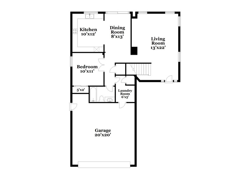 2,540/Mo, 1366 E Vaughn Ave Gilbert, AZ 85234 Floor Plan View