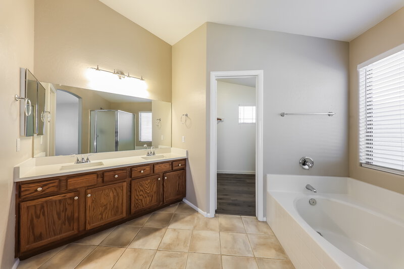 2,335/Mo, 8748 W Salter Dr Peoria, AZ 85382 Main Bathroom View