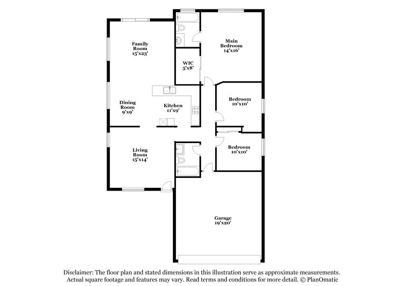 0/Mo, 14939 W Hearn Rd Surprise, AZ 85379 Floor Plan View