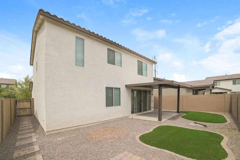 2,295/Mo, 4727 W Lydia Ln Laveen, AZ 85339 Rear View