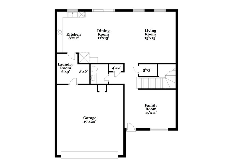 2,080/Mo, 1720 E Renegade Trail San Tan Valley, AZ 85143 Floor Plan View
