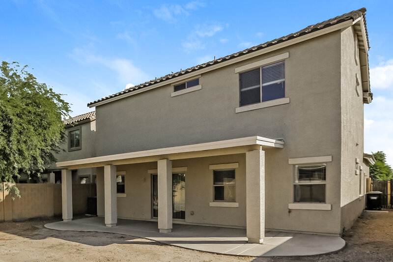 2,400/Mo, 5415 W Pollack St Laveen, AZ 85339 Rear View