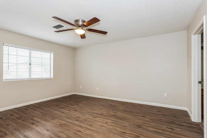 1,895/Mo, 3134 E McKellips Rd Unit 209 Mesa, AZ 85213 Main Bedroom View