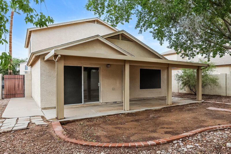 1,895/Mo, 3134 E McKellips Rd Unit 209 Mesa, AZ 85213 Rear View