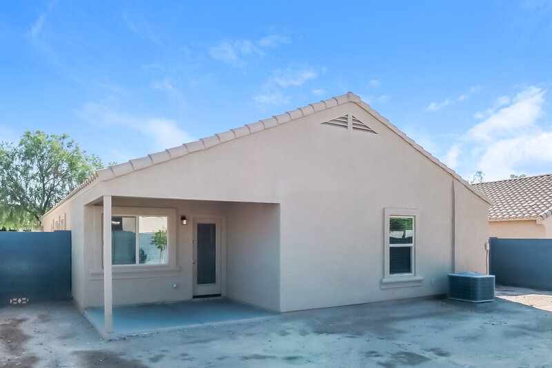 1,870/Mo, 4936 S Rovey Pkwy Buckeye, AZ 85326 Rear View