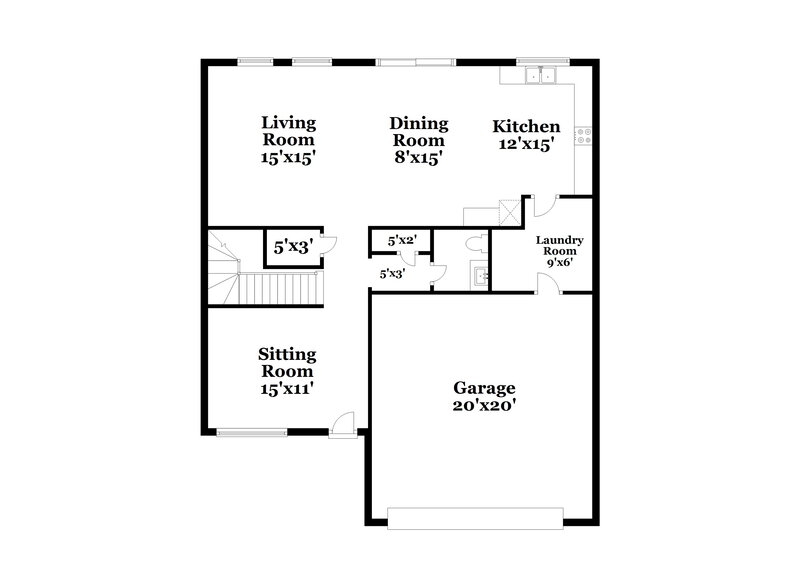 2,005/Mo, 1836 E Silversmith Trail San Tan Valley, AZ 85143 Floor Plan View 2
