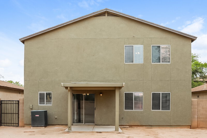 2,030/Mo, 1836 E Silversmith Trail San Tan Valley, AZ 85143 Rear View