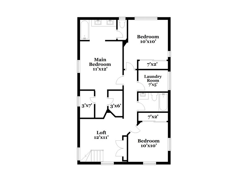 2,090/Mo, 14897 W Ashland Ave Goodyear, AZ 85395 Floor Plan View 2