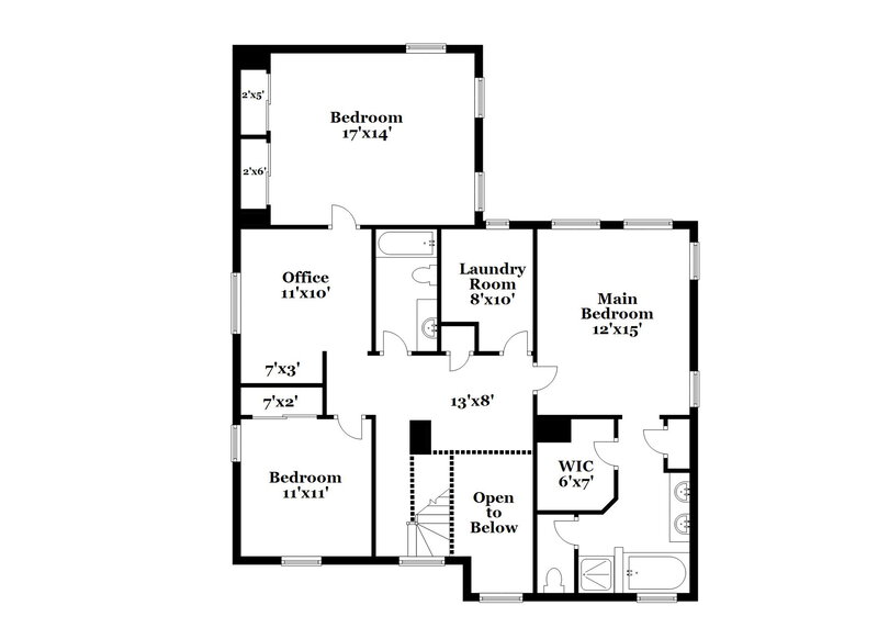 2,730/Mo, 1722 S Roanoke St Gilbert, AZ 85295 Floor Plan View 2