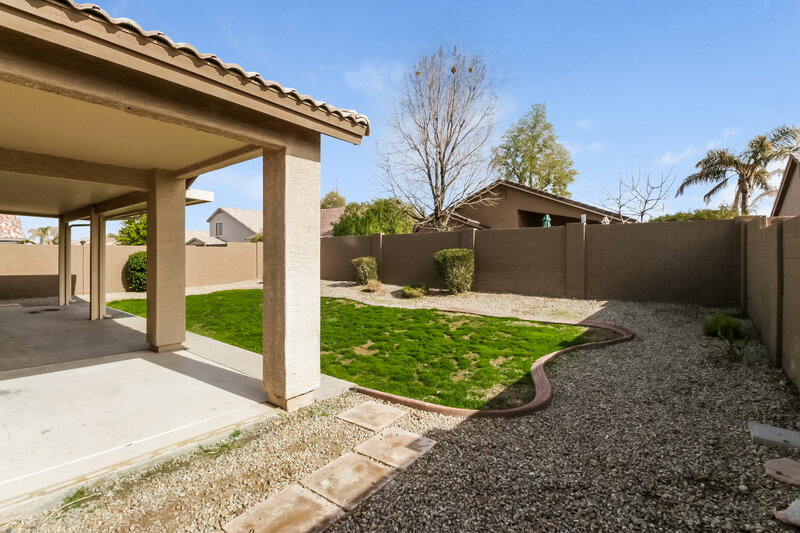 2,085/Mo, 3769 S Loback Ln Gilbert, AZ 85297 Rear View