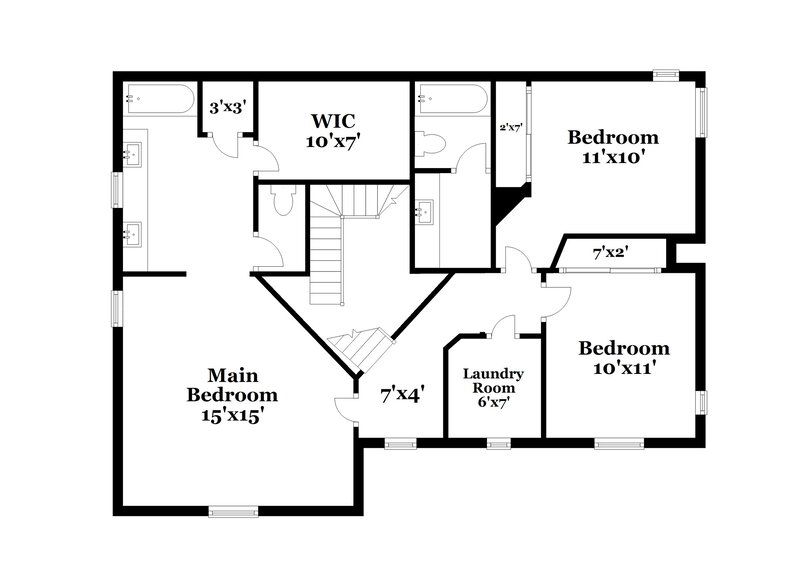 3,780/Mo, 2936 E Megan St Gilbert, AZ 85295 Floor Plan View 2