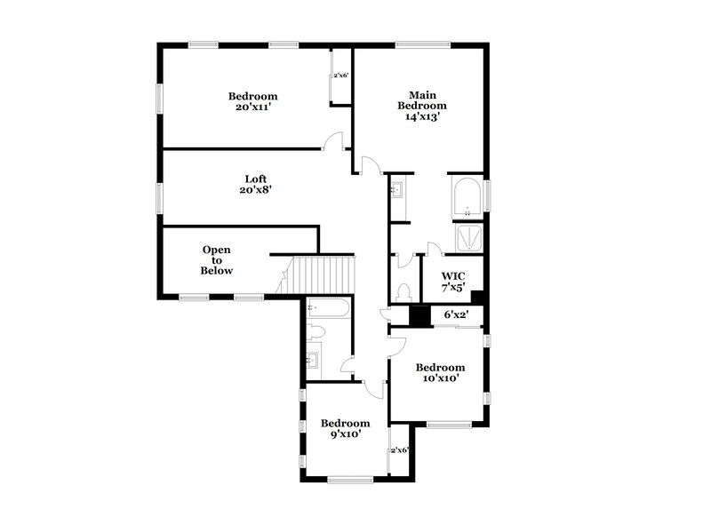 2,225/Mo, 10029 W Bloch Rd Tolleson, AZ 85353 Floor Plan View 2