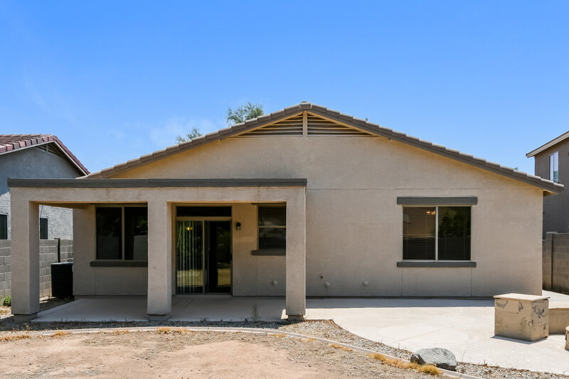 1,835/Mo, 1062 E Nickleback St San Tan Valley, AZ 85143 Rear View