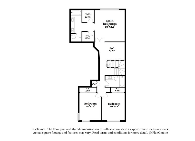 2,650/Mo, 20014 N 14th Ave Phoenix, AZ 85027 Floor Plan View 2