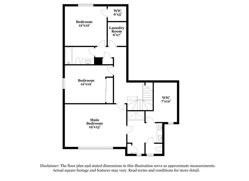 2,345/Mo, 5432 W Hobby Horse Dr Phoenix, AZ 85083 Floor Plan View 2