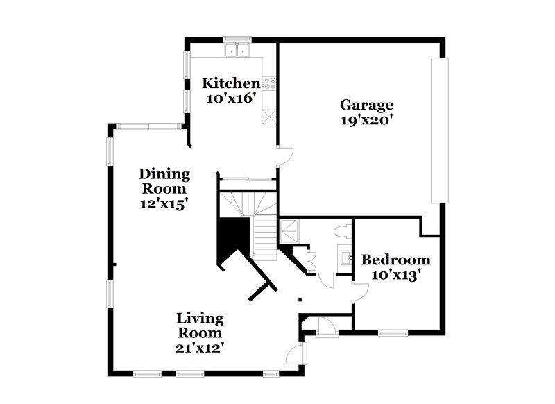 2,435/Mo, 2638 E Megan St Gilbert, AZ 85295 Floor Plan View