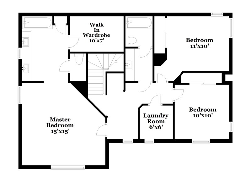 2,435/Mo, 2638 E Megan St Gilbert, AZ 85295 Floor Plan View 2