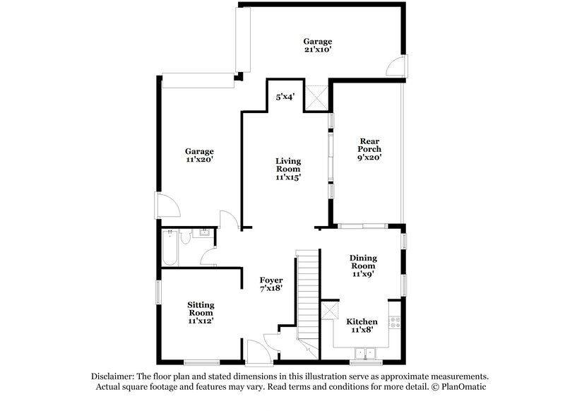 1,795/Mo, 14208 W Country Gables Dr Surprise, AZ 85379 Floor Plan View 2