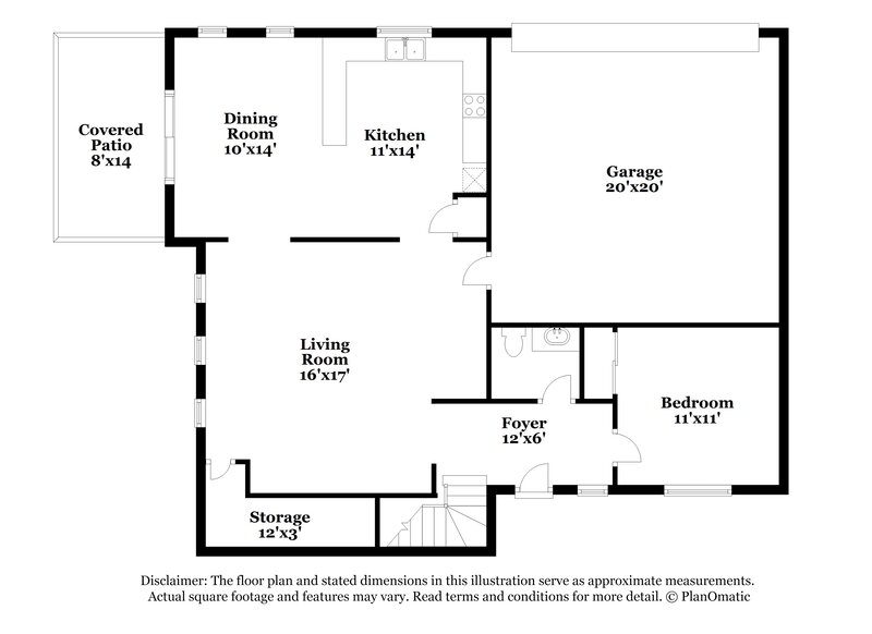 2,440/Mo, 2373 W Sleepy Ranch Rd Phoenix, AZ 85085 Floor Plan View