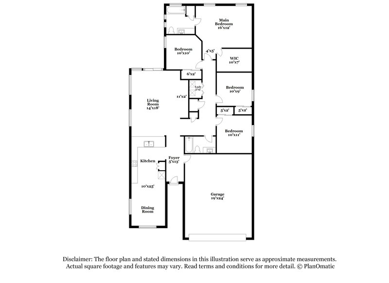2,020/Mo, 18 W Saddle Way San Tan Valley, AZ 85143 Floor Plan View